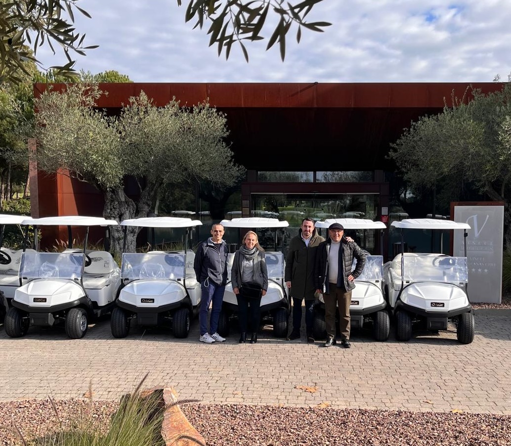 Golf Isla Valdecañas buggies Club Car TEMPO